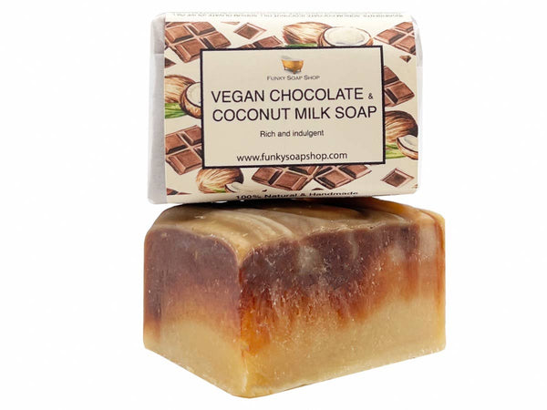 Vegan Chocolate & Coconut Milk Soap