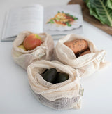 Organic Cotton Mesh Produce Bags