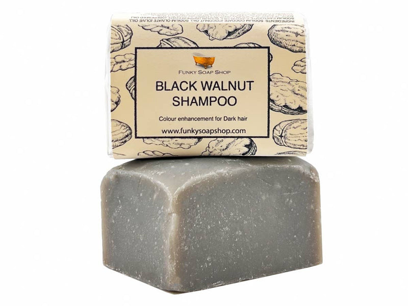 Walnut Shampoo Bar For Black & Dark Hair