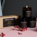 Cheerful Candle Trio Gift Set - Aromatherapy Soy Wax Candle