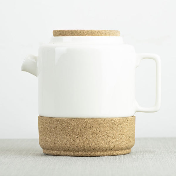 Cork & Ceramic Teapot