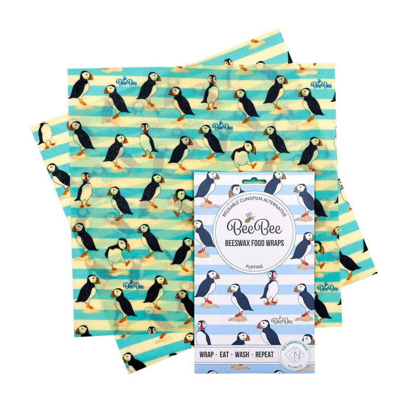 Beeswax Food Wrap - The Sandwich Pack