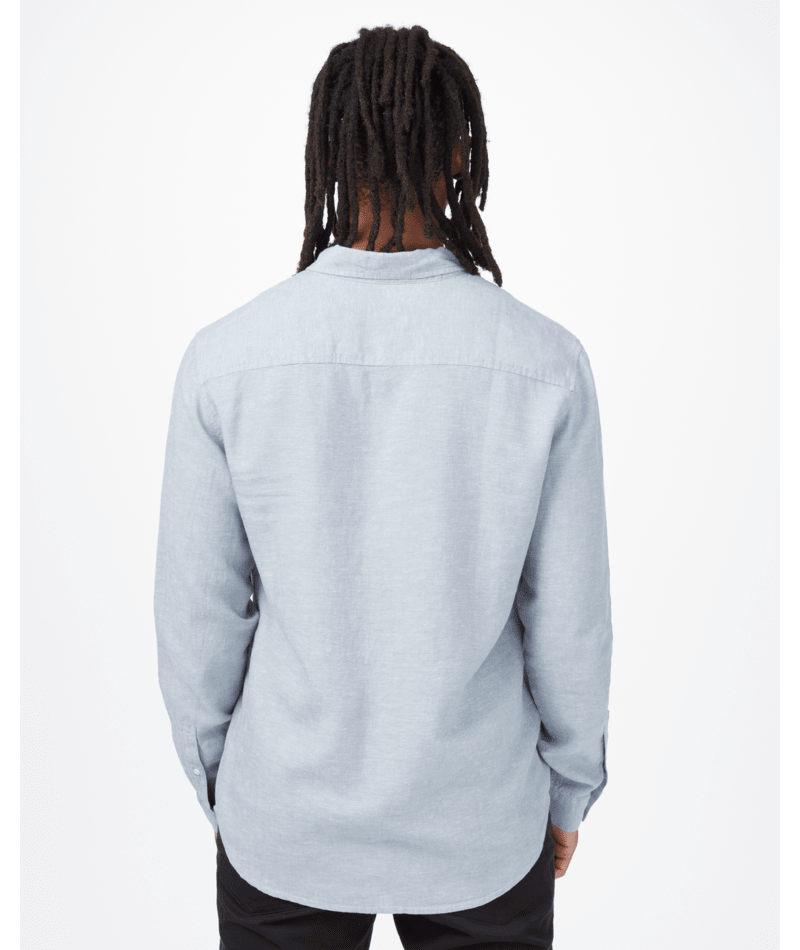 Organic Cotton & Hemp Button Front Shirt