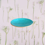 Bamboo Plate - Lacquer Metallic Leaf