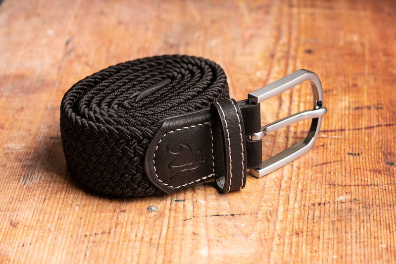 Recycled Plastic Bottles Woven Belt - Solid