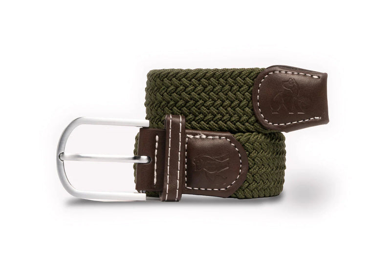 Recycled Plastic Bottles Woven Belt - Solid