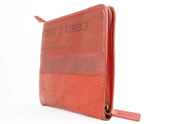 Recycled London Fire-Hose iPad Case